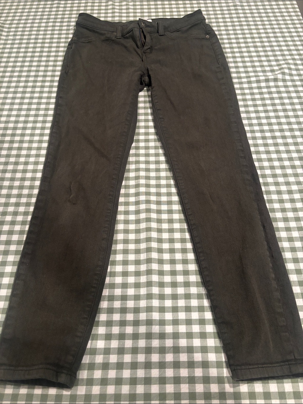 LILA RYAN olive green Straight-Leg Chinos